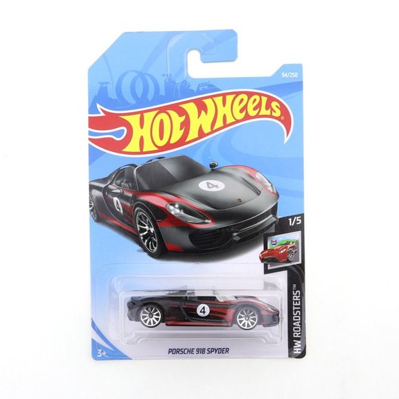 Hot Wheels Porsche 918 Spyder HW Roadsters 1/5 94/250 - Picture 1 of 1